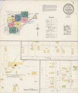 Monroe Washington 1913 - Fire Insurance Index - Old Map Reprint Monroe Washington 1913 - Fire Insurance Index - Old Map Reprint