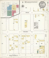 Montesano Washington 1894 - Fire Insurance Index - Old Map Reprint Montesano Washington 1894 - Fire Insurance Index - Old Map Reprint