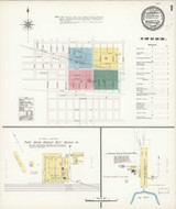 Puyallup Washington 1894 - Fire Insurance Index - Old Map Reprint Puyallup Washington 1894 - Fire Insurance Index - Old Map Reprint