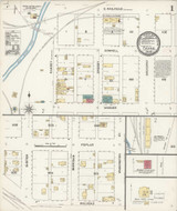 Tekoa Washington 1896 - Fire Insurance Index - Old Map Reprint Tekoa Washington 1896 - Fire Insurance Index - Old Map Reprint