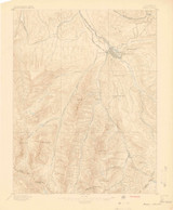 Aspen, Colorado 1895 (1895) USGS Old Topo Map Reprint 15x15 CO Quad 402310