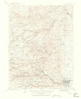 Boulder, Colorado 1902 (1957) USGS Old Topo Map Reprint 15x15 CO Quad 402333