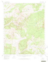 Chromo, Colorado 1957 (1974) USGS Old Topo Map Reprint 15x15 CO Quad 402246
