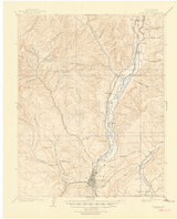 Durango, Colorado 1908 (1946) USGS Old Topo Map Reprint 15x15 CO Quad 402865