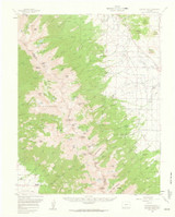 Electric Peak, Colorado 1959 (1961) USGS Old Topo Map Reprint 15x15 CO Quad 402874