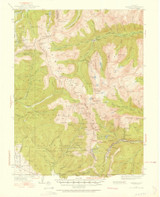 Garfield, Colorado 1940 (1954) USGS Old Topo Map Reprint 15x15 CO Quad 402797
