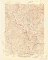 Garfield, Colorado 1945 (1945) USGS Old Topo Map Reprint 15x15 CO Quad 402799