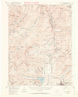 Holy Cross, Colorado 1949 (1971) USGS Old Topo Map Reprint 15x15 CO Quad 402826