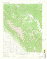Howard, Colorado 1959 (1966) USGS Old Topo Map Reprint 15x15 CO Quad 402841
