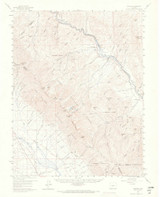 Howard, Colorado 1959 (1966) USGS Old Topo Map Reprint 15x15 CO Quad 402842