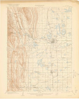 Loveland, Colorado 1908 (1918) USGS Old Topo Map Reprint 15x15 CO Quad 402784