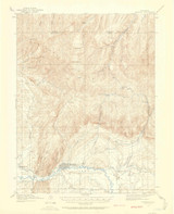 Meeker, Colorado 1912 (1958) USGS Old Topo Map Reprint 15x15 CO Quad 402790