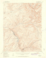 Minturn, Colorado 1934 (1954) USGS Old Topo Map Reprint 15x15 CO Quad 402691