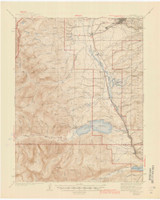 Mount Elbert, Colorado 1938 (1944) USGS Old Topo Map Reprint 15x15 CO Quad 402719