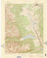 Mount Elbert, Colorado 1939 (1939) USGS Old Topo Map Reprint 15x15 CO Quad 402720