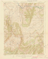 Mount Harris, Colorado 1926 (1926) USGS Old Topo Map Reprint 15x15 CO Quad 402732