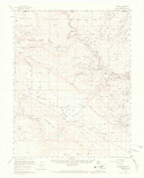 Paradox, Colorado 1960 (1969) USGS Old Topo Map Reprint 15x15 CO Quad 402663