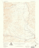Poncha Springs, Colorado 1956 (1959) USGS Old Topo Map Reprint 15x15 CO Quad 402689