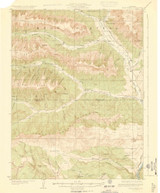 Roan Creek, Colorado 1929 (1929) USGS Old Topo Map Reprint 15x15 CO Quad 402608