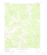 Spar City, Colorado 1957 (1978) USGS Old Topo Map Reprint 15x15 CO Quad 402634