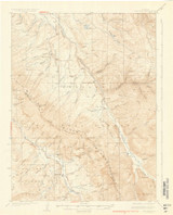 Ute Peak, Colorado 1937 (1937) USGS Old Topo Map Reprint 15x15 CO Quad 402576 Ute Peak, Colorado 1937 (1937) USGS Old Topo Map Reprint 15x15 CO Quad 402576