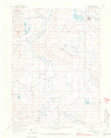 Walden, Colorado 1955 (1969) USGS Old Topo Map Reprint 15x15 CO Quad 402578