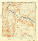 Rattlesnake, New Mexico 1937 (1949) USGS Old Topo Map Reprint 15x15 CO Quad 192037 Rattlesnake, New Mexico 1937 (1949) USGS Old Topo Map Reprint 15x15 CO Quad 192037