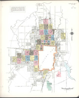 Abilene Texas 1954 V2 - Fire Insurance Index - Old Map Reprint Abilene Texas 1954 V2 - Fire Insurance Index - Old Map Reprint