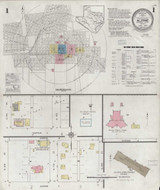 Alpine Texas 1927 - Fire Insurance Index - Old Map Reprint