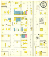 Alvord Texas 1900 - Fire Insurance Index - Old Map Reprint Alvord Texas 1900 - Fire Insurance Index - Old Map Reprint