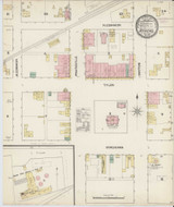 Athens Texas 1890 - Fire Insurance Index - Old Map Reprint
