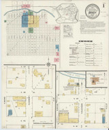 Brady Texas 1916 - Fire Insurance Index - Old Map Reprint