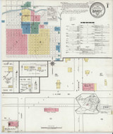 Brady Texas 1921 - Fire Insurance Index - Old Map Reprint