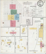 Bryan Texas 1901 - Fire Insurance Index - Old Map Reprint Bryan Texas 1901 - Fire Insurance Index - Old Map Reprint