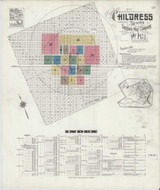 Childress Texas 1921 - Fire Insurance Index - Old Map Reprint Childress Texas 1921 - Fire Insurance Index - Old Map Reprint