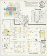 Cisco Texas 1912 - Fire Insurance Index - Old Map Reprint