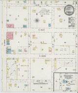 Comanche Texas 1891 - Fire Insurance Index - Old Map Reprint