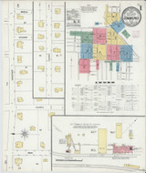 Commerce Texas 1906 - Fire Insurance Index - Old Map Reprint