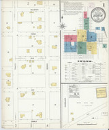 Decatur Texas 1907 - Fire Insurance Index - Old Map Reprint Decatur Texas 1907 - Fire Insurance Index - Old Map Reprint