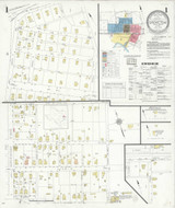 Groveton Texas 1933 - Fire Insurance Index - Old Map Reprint