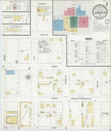 Henrietta Texas 1902 - Fire Insurance Index - Old Map Reprint Henrietta Texas 1902 - Fire Insurance Index - Old Map Reprint