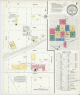 Henrietta Texas 1907 - Fire Insurance Index - Old Map Reprint Henrietta Texas 1907 - Fire Insurance Index - Old Map Reprint