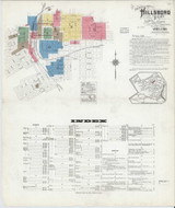 Hillsboro Texas 1918 - Fire Insurance Index - Old Map Reprint Hillsboro Texas 1918 - Fire Insurance Index - Old Map Reprint