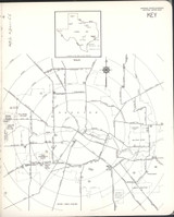 Houston Texas 1955 - Fire Insurance Index - Old Map Reprint Houston Texas 1955 - Fire Insurance Index - Old Map Reprint