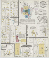 Hubbard Texas 1916 - Fire Insurance Index - Old Map Reprint Hubbard Texas 1916 - Fire Insurance Index - Old Map Reprint