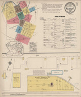 Kenedy Texas 1922 - Fire Insurance Index - Old Map Reprint