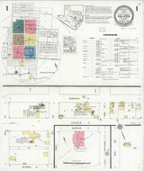 Killeen Texas 1926 - Fire Insurance Index - Old Map Reprint Killeen Texas 1926 - Fire Insurance Index - Old Map Reprint