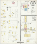 Kyle Texas 1912 - Fire Insurance Index - Old Map Reprint Kyle Texas 1912 - Fire Insurance Index - Old Map Reprint