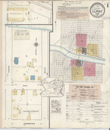 Llano Texas 1942 - Fire Insurance Index - Old Map Reprint