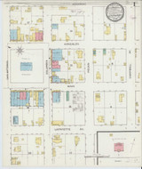 Lockhart Texas 1894 - Fire Insurance Index - Old Map Reprint Lockhart Texas 1894 - Fire Insurance Index - Old Map Reprint